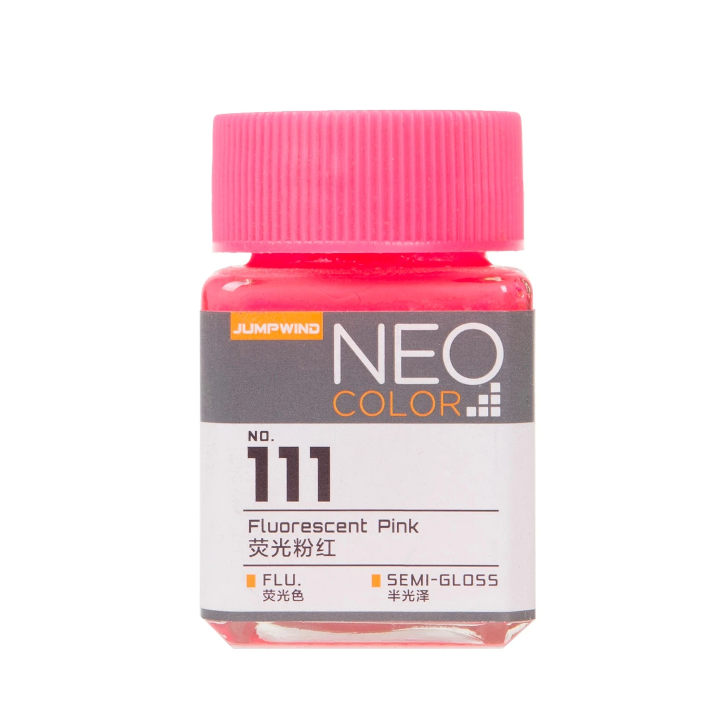 111 Semi-Gloss Fluorescent Pink 3 111 Semi-Gloss Fluorescent Pink