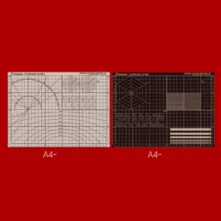 Double-Sided Cutting Mat 18 Double-Sided Cutting Mat -Robot Kai A4