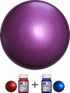 GaiaNotes 038 Primary Metallic Red -Robot Kai pmc purple